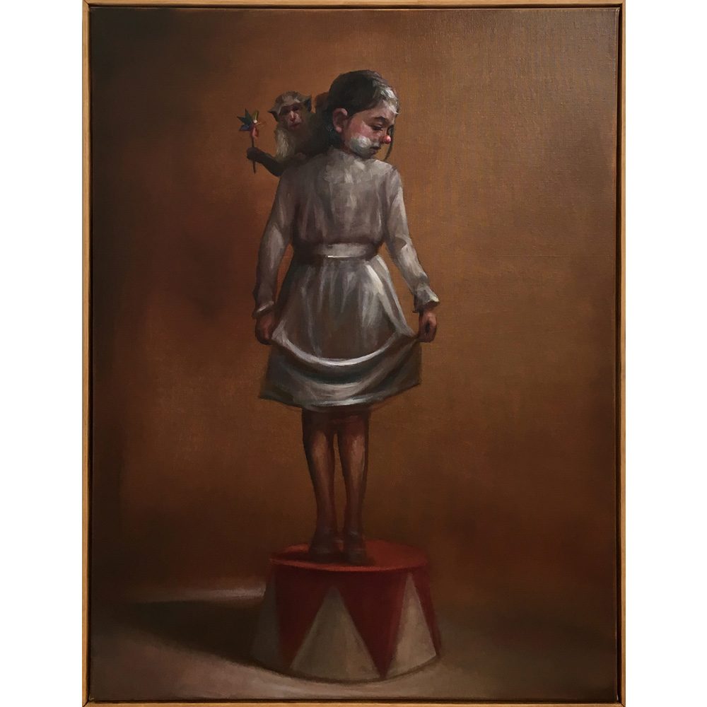 Caroline on a pedestal, £2,400