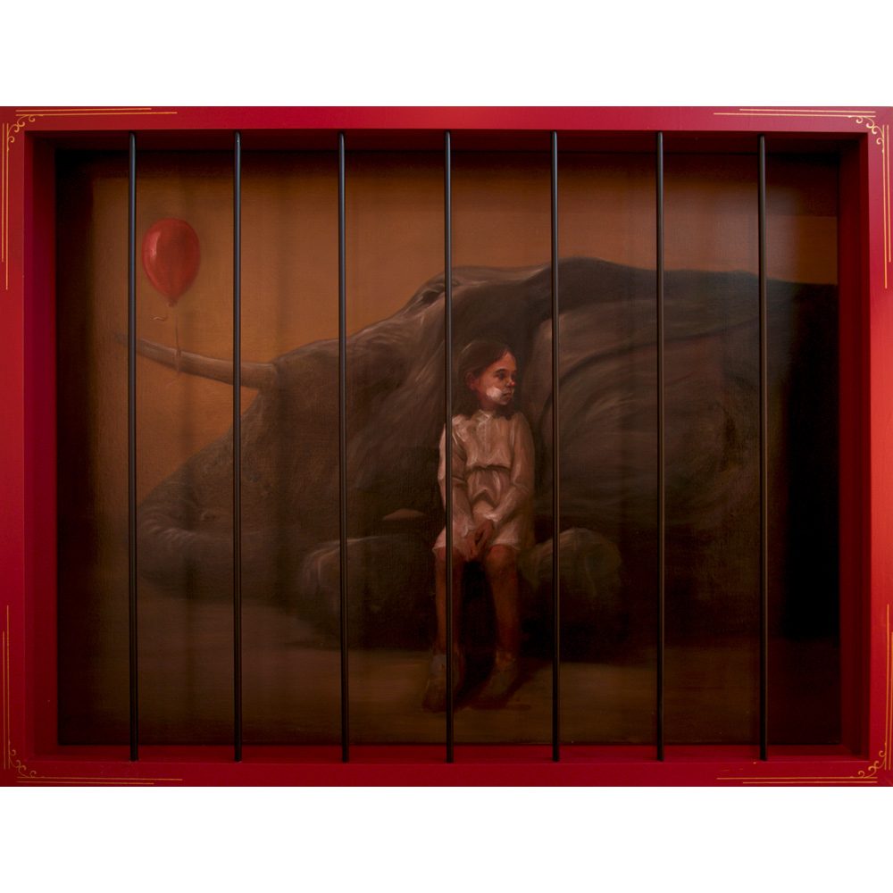 Elephant in a cage, £4,500