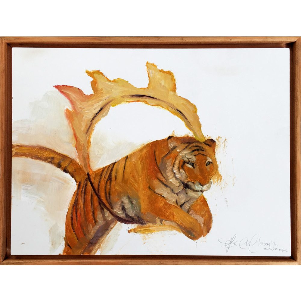Tiger Through The Hoop, £450