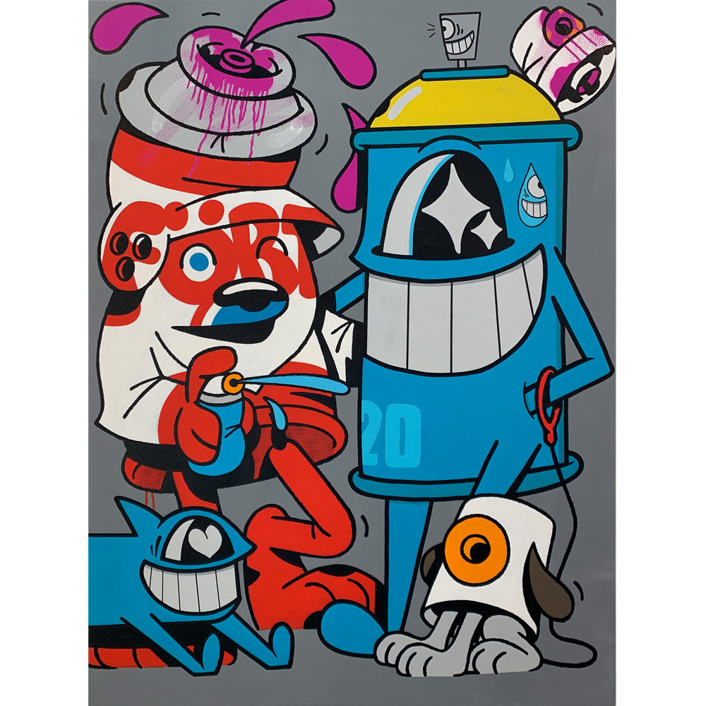 Flying Fortress + Pez (20 Years Smiling With Friends)