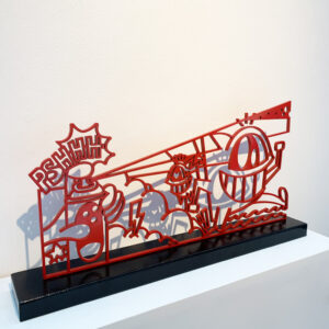 Pez (PSHHH) Sculpture, Red Edition, £900 - Image 2