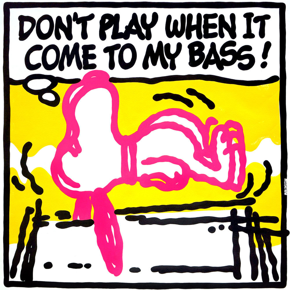 MY BASS! (Masta Ace) by Mark Drew